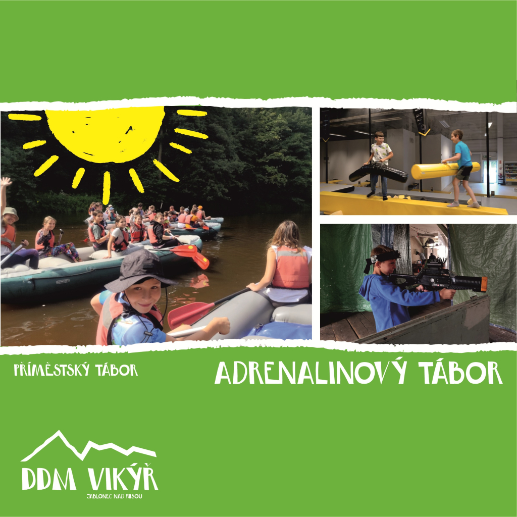 Adrenalinový příměstský tábor