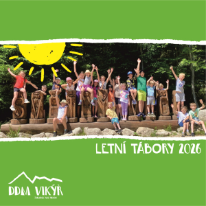 LETNÍ TÁBORY 2026
