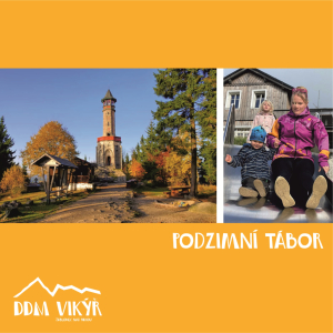 Podzimní tábor na Polubence